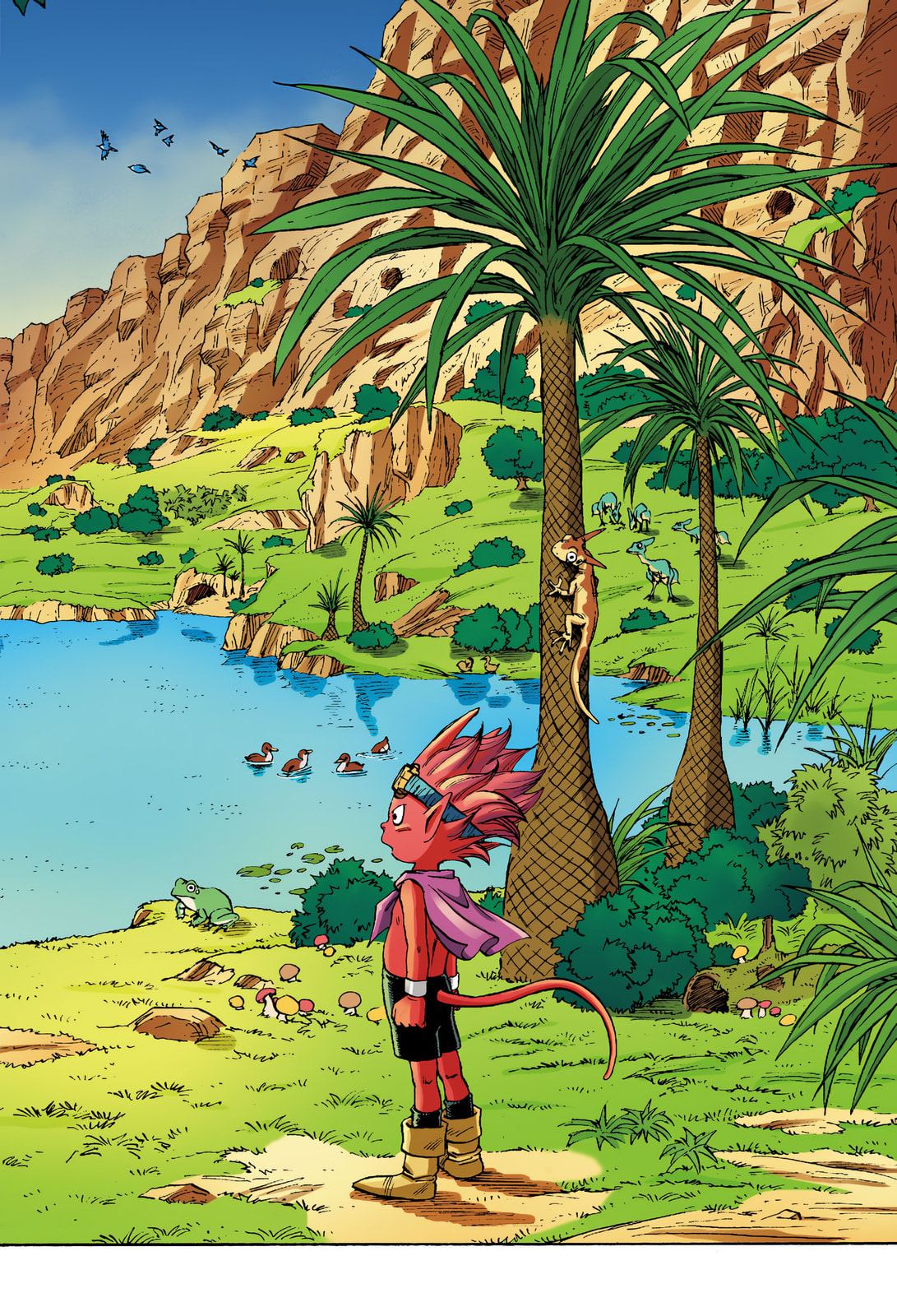Read SandLand (Colored) chapter 9 image 12 on Lezhin