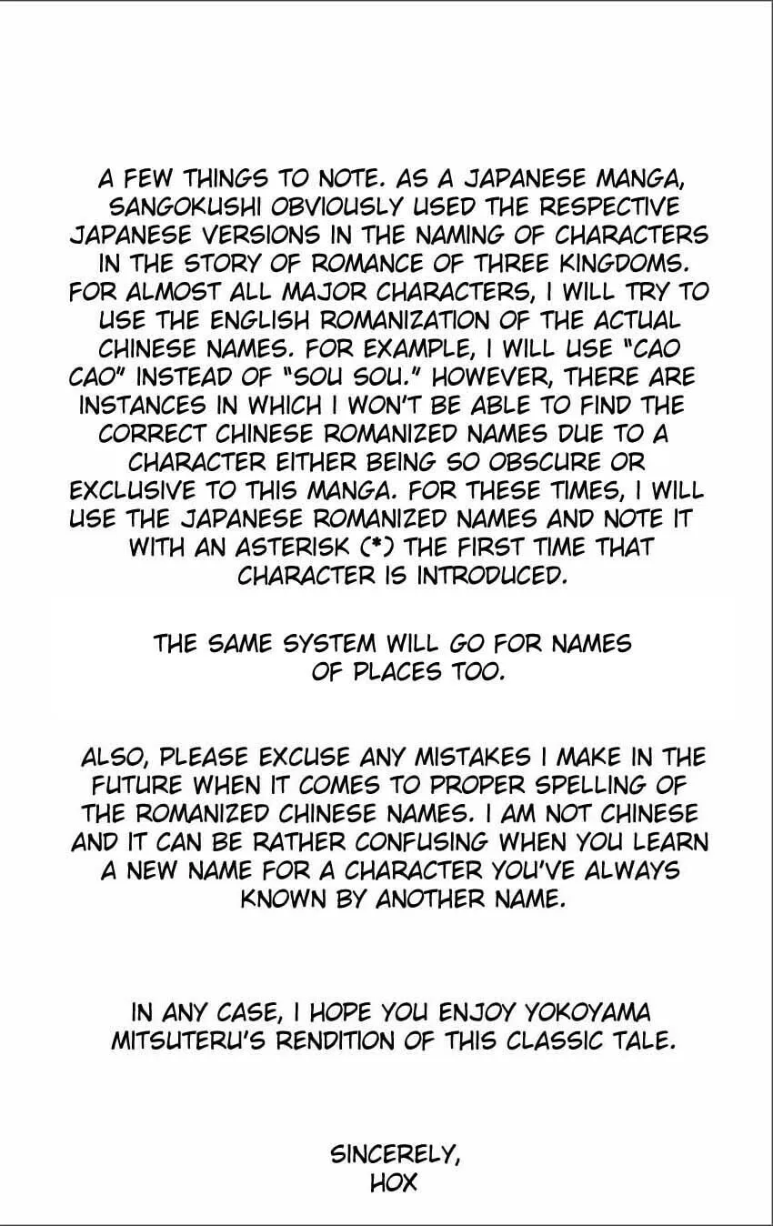 Read Sangokushi chapter 1 image 1 on Lezhin