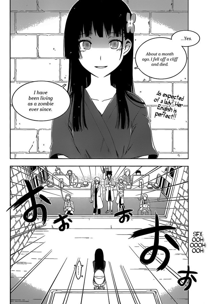 Read Sankarea chapter 32 image 1 on Lezhin