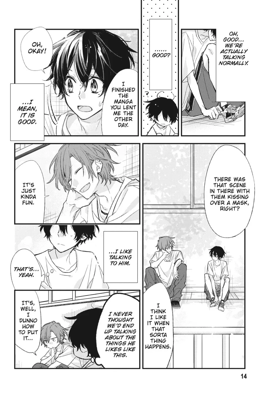 Read Sasaki and Miyano chapter 13 image 7 on Lezhin