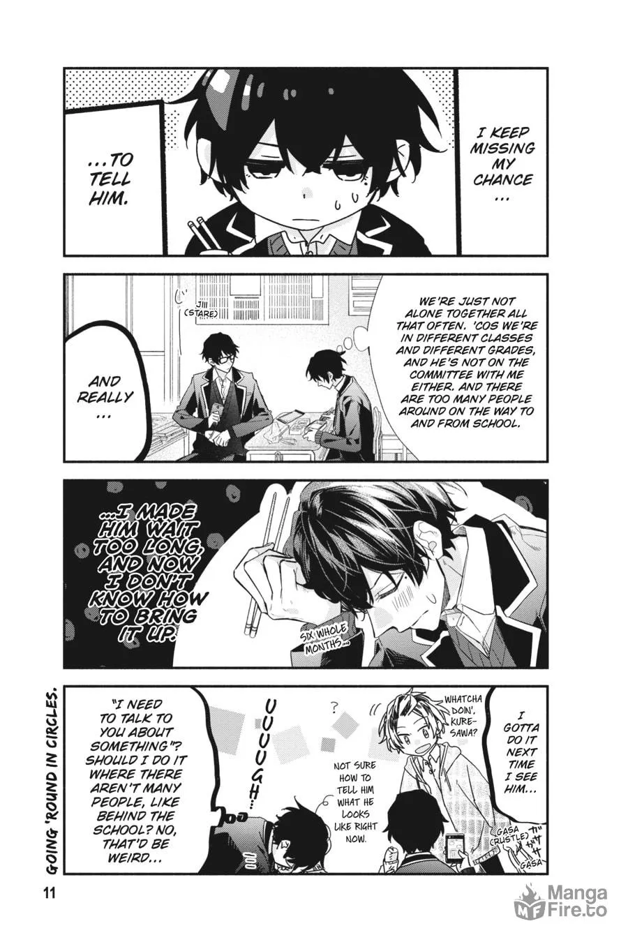 Read Sasaki and Miyano chapter 28 image 4 on Lezhin