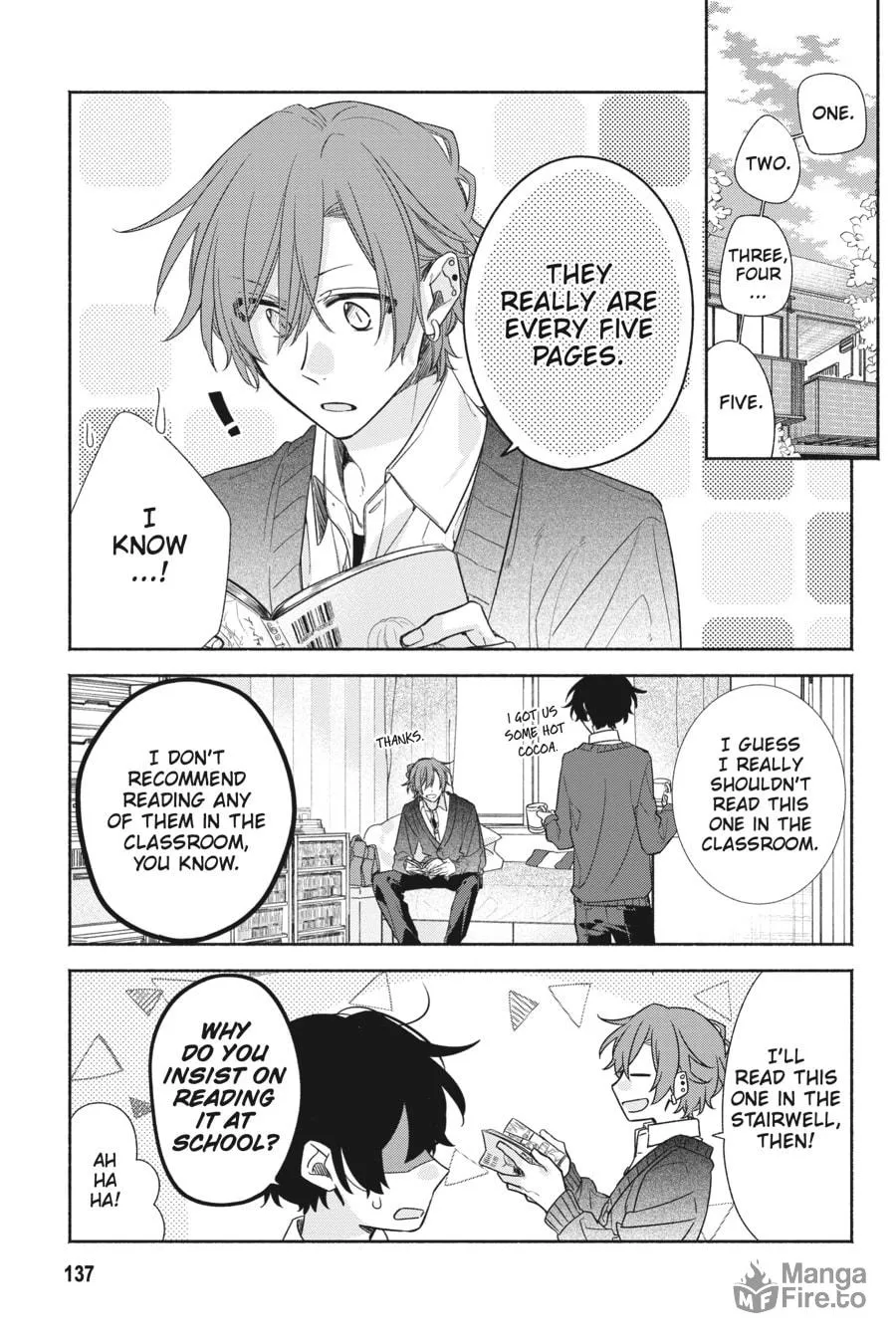 Read Sasaki and Miyano chapter 33.1 image 2 on Lezhin