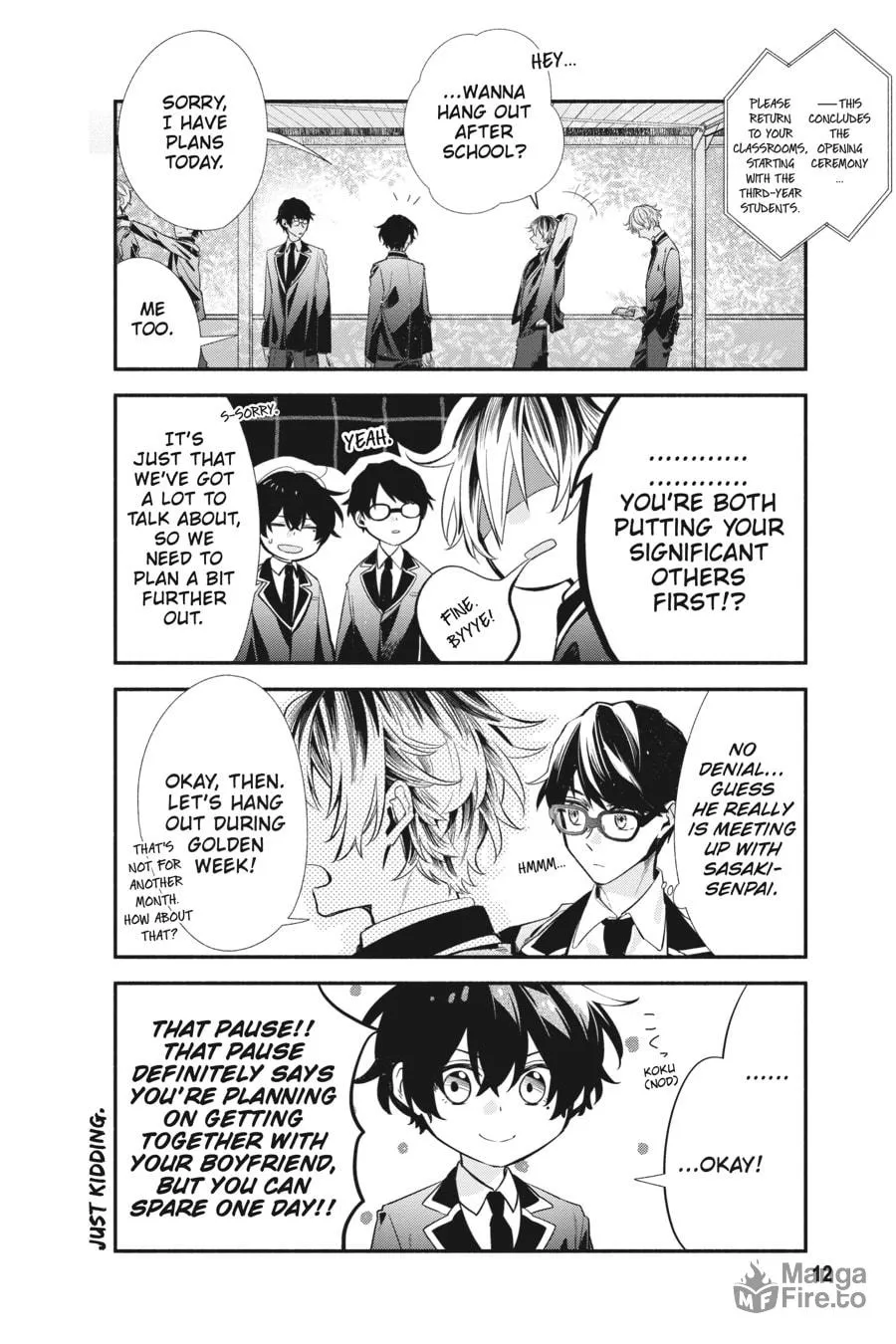 Read Sasaki and Miyano chapter 40 image 5 on Lezhin