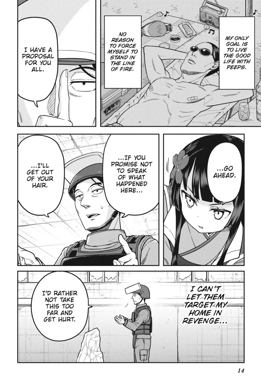 Read Sasaki and Peeps chapter 10 image 12 on Lezhin