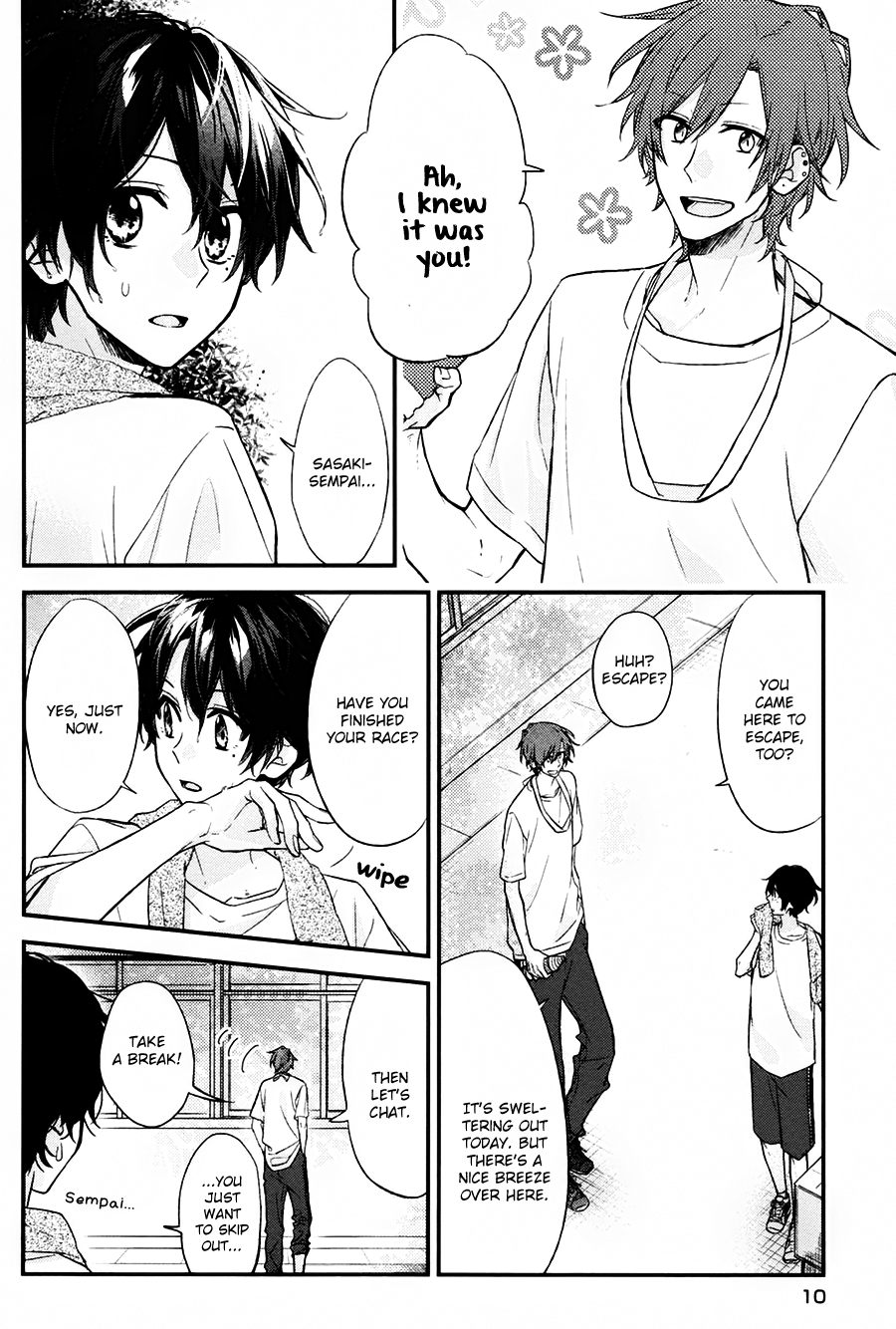 Read Sasaki to Miyano chapter 13 image 6 on Lezhin
