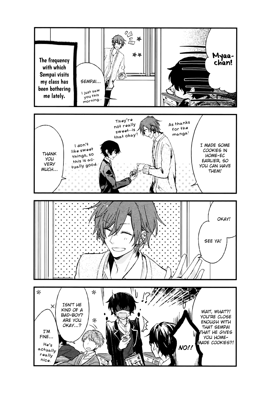 Read Sasaki to Miyano chapter 2 image 1 on Lezhin