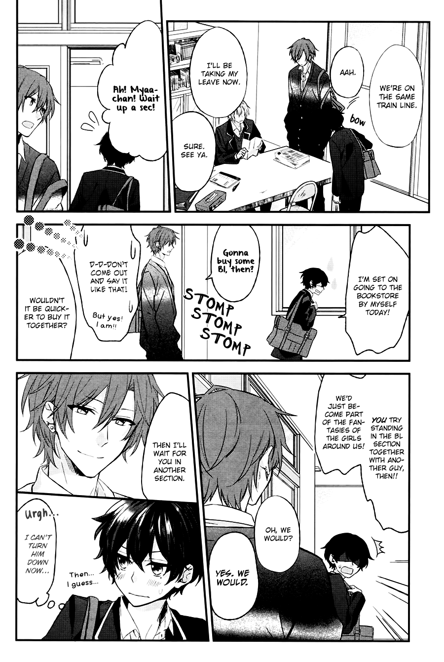 Read Sasaki to Miyano chapter 3 image 2 on Lezhin