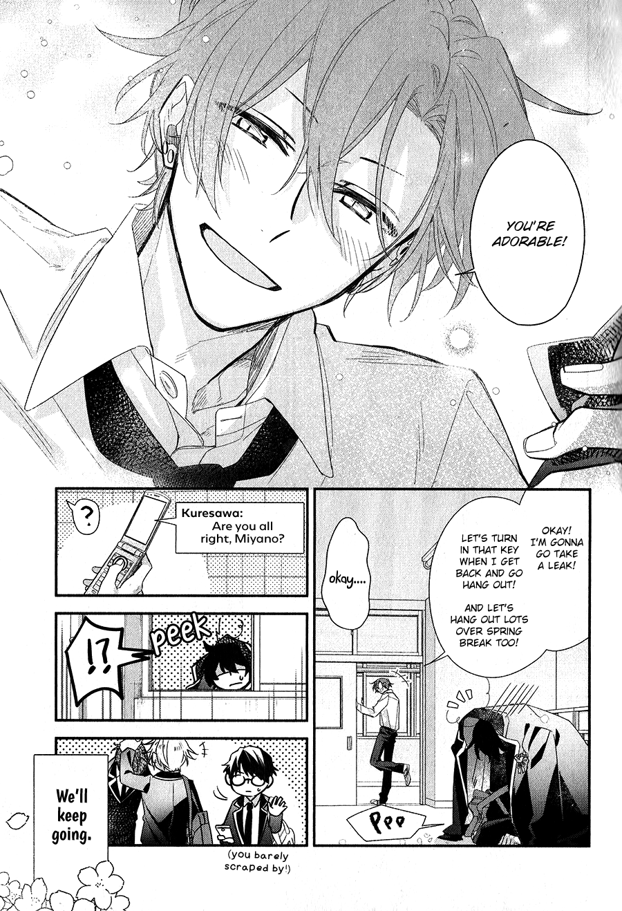 Read Sasaki to Miyano chapter 39 image 17 on Lezhin
