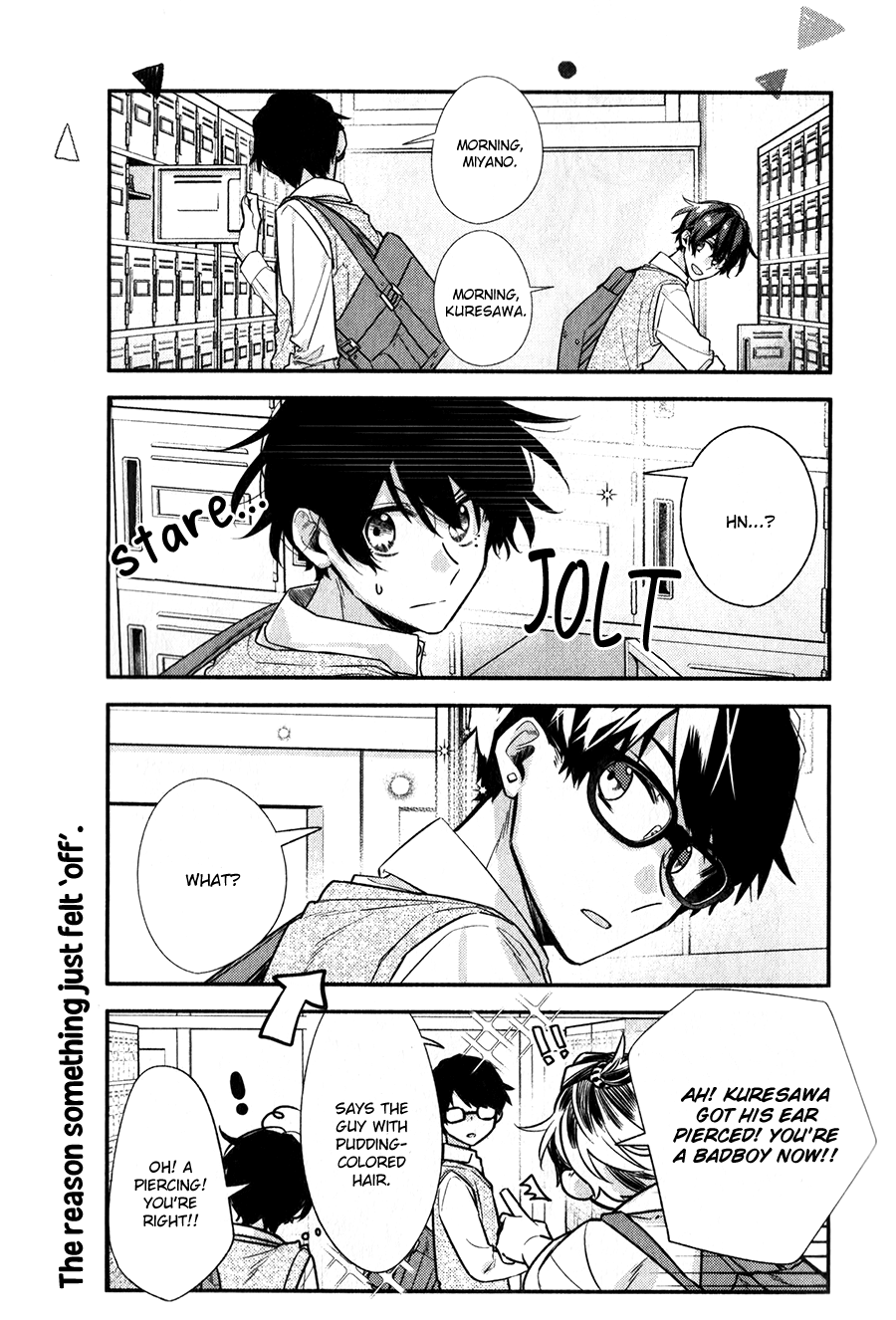 Read Sasaki to Miyano chapter 41 image 2 on Lezhin