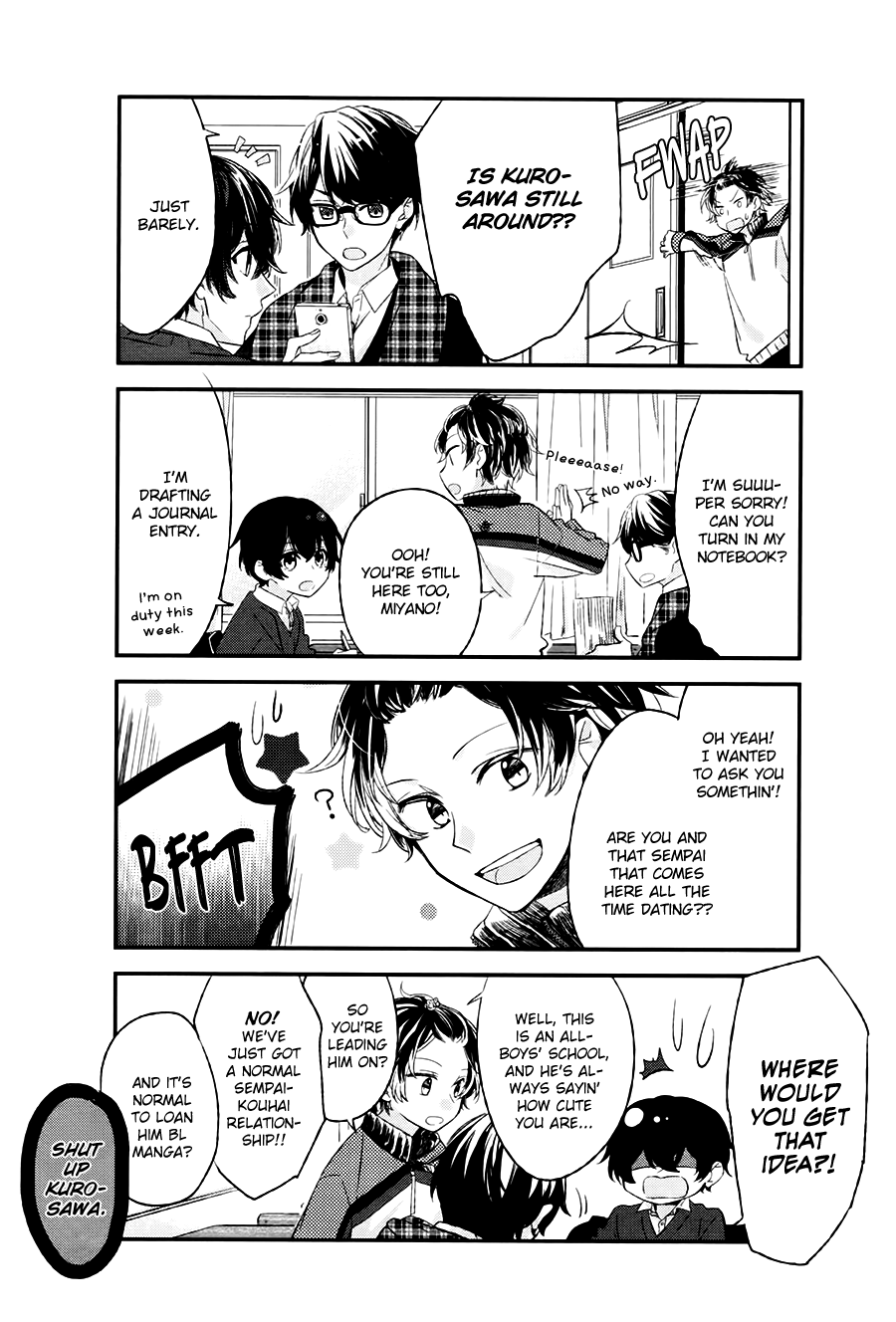 Read Sasaki to Miyano chapter 6 image 2 on Lezhin