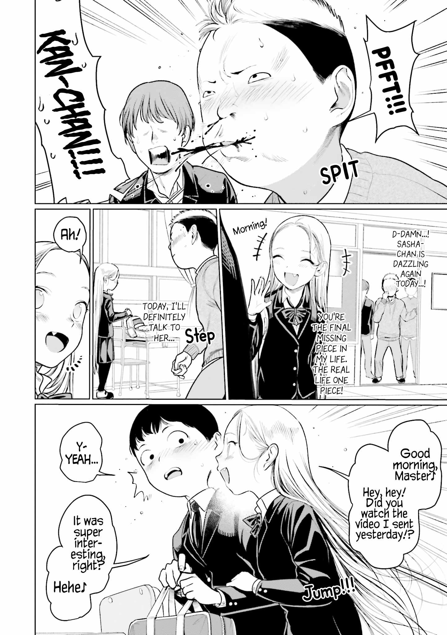 Read Sasha and Her Otaku Classmate chapter 13 image 1 on Lezhin
