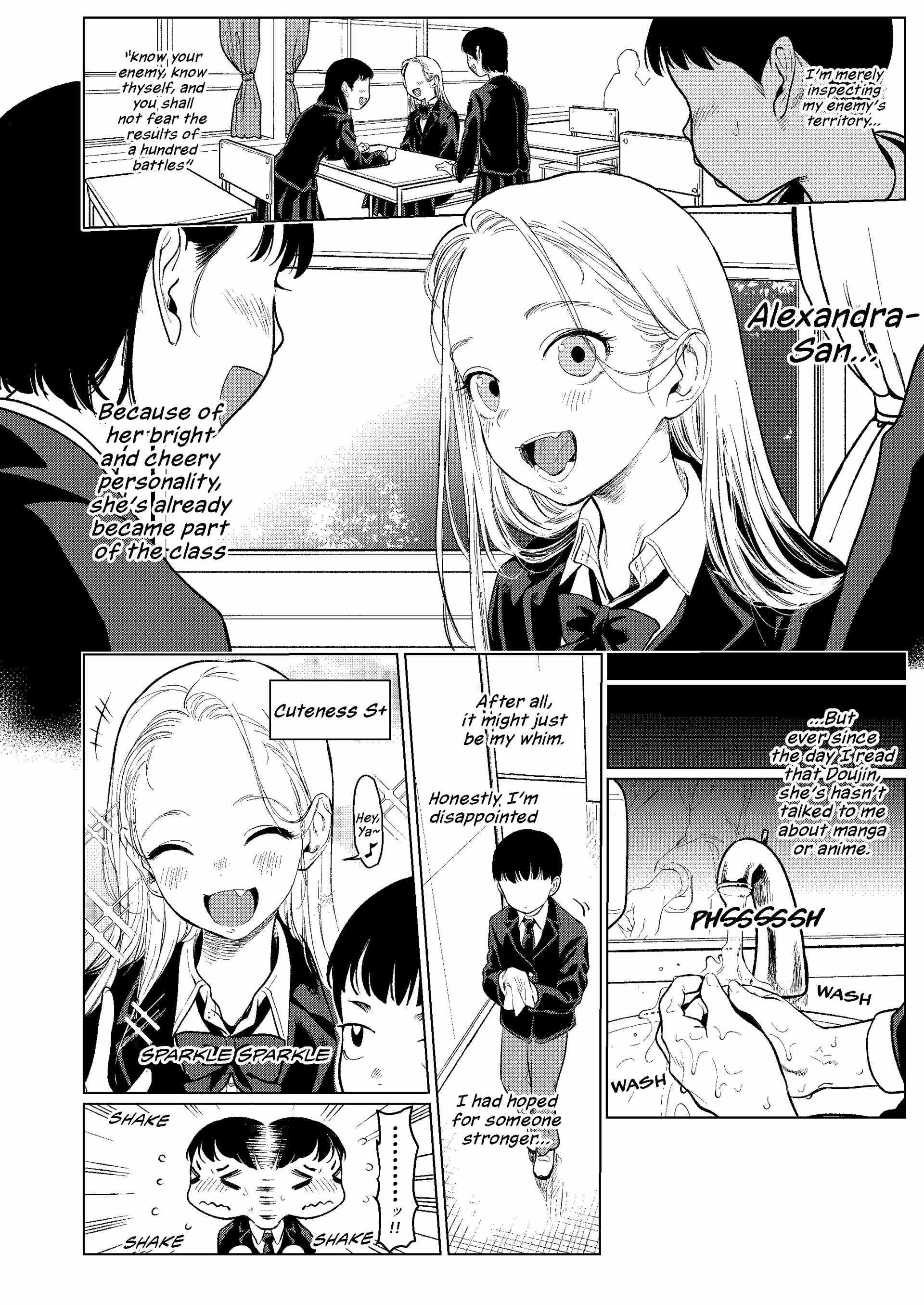 Read Sasha and Her Otaku Classmate chapter 2 image 1 on Lezhin