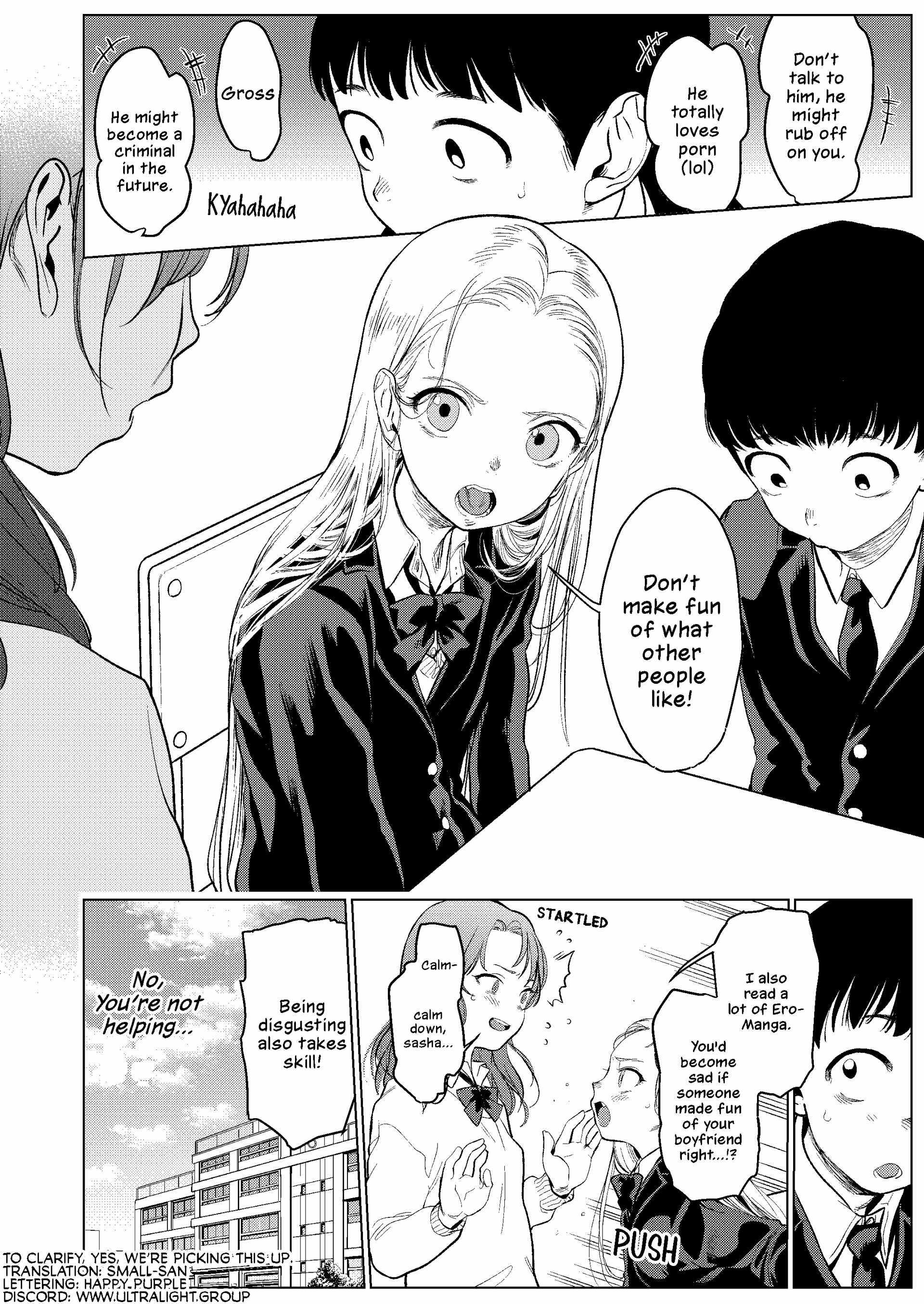 Read Sasha and Her Otaku Classmate chapter 2 image 3 on Lezhin