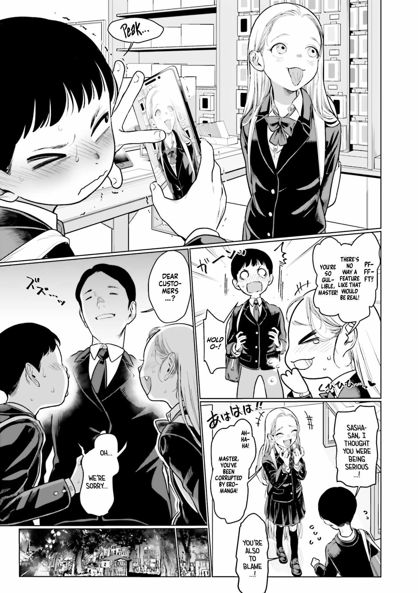 Read Sasha and Her Otaku Classmate chapter 20 image 2 on Lezhin