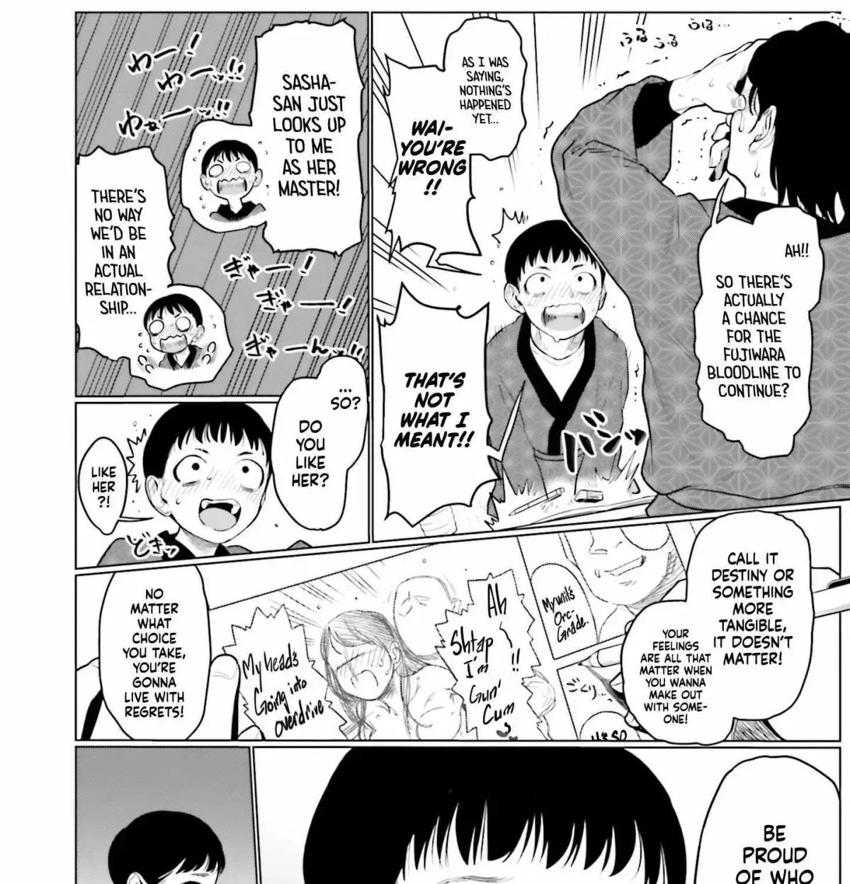 Read Sasha and Her Otaku Classmate chapter 21.3 image 2 on Lezhin