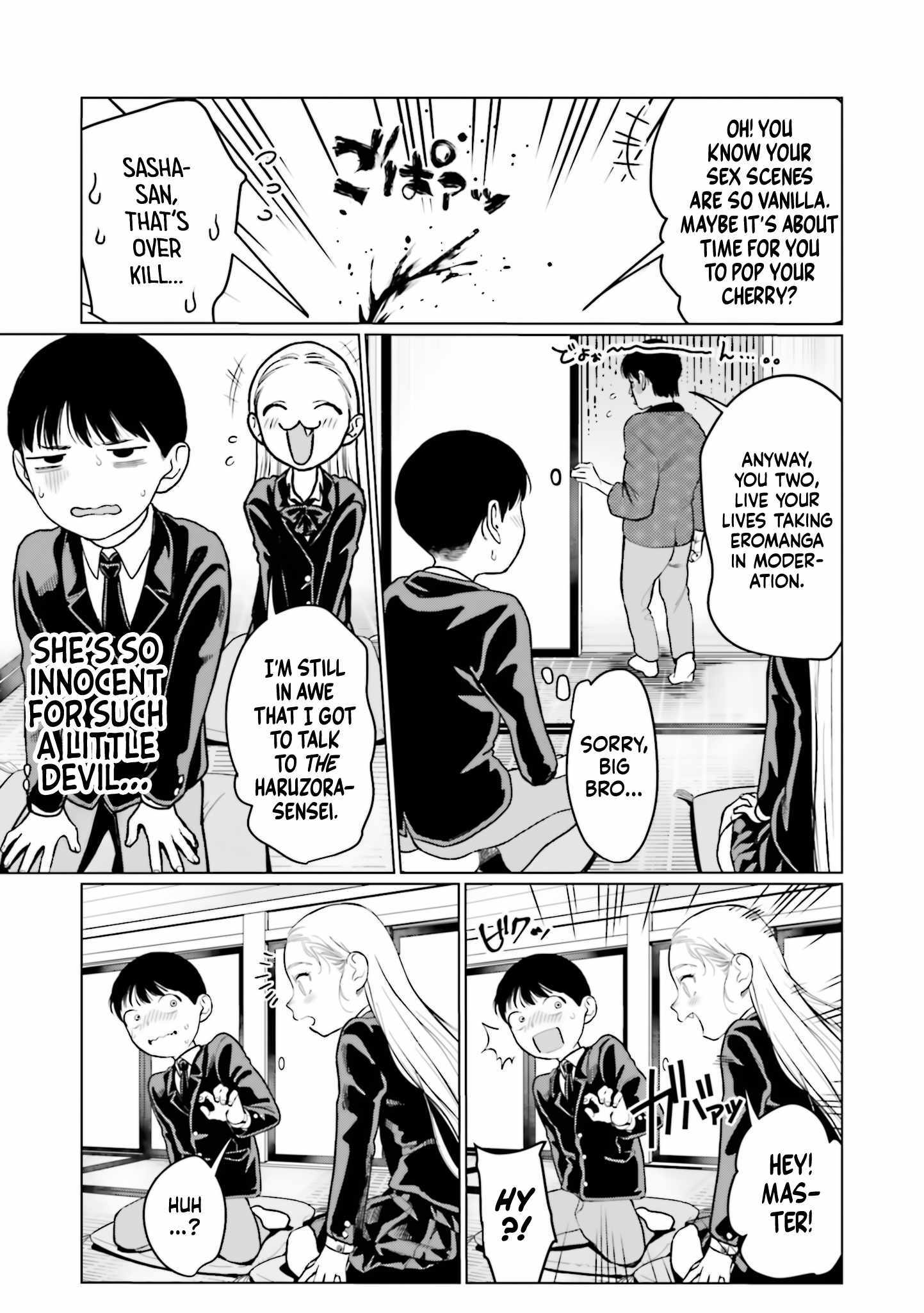 Read Sasha and Her Otaku Classmate chapter 22.2 image 2 on Lezhin
