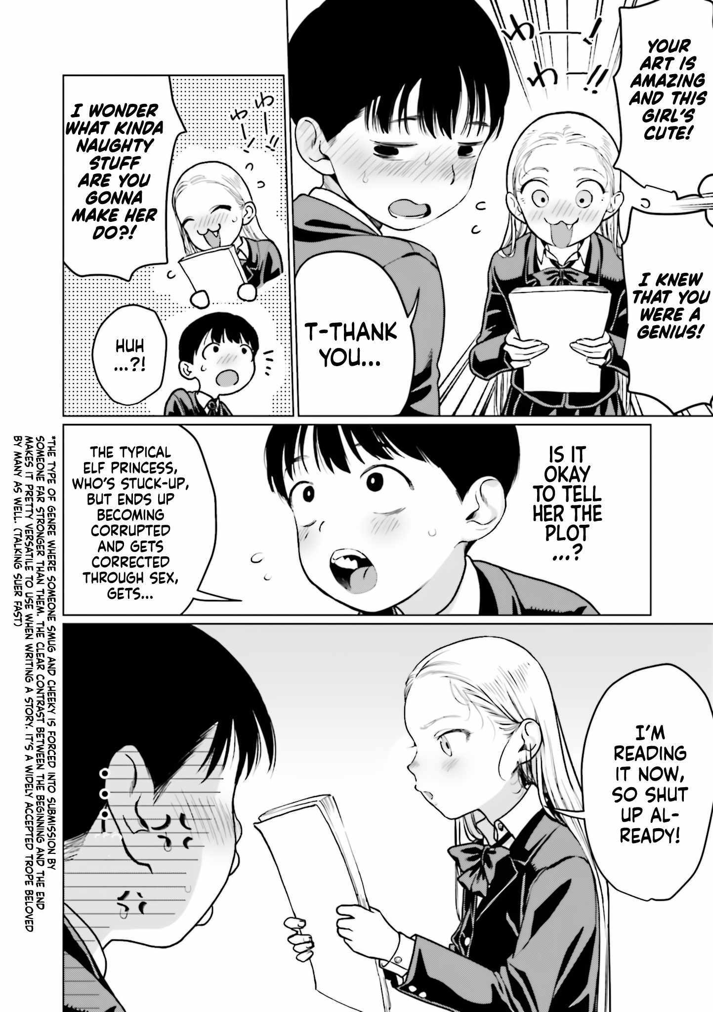 Read Sasha and Her Otaku Classmate chapter 22.2 image 5 on Lezhin