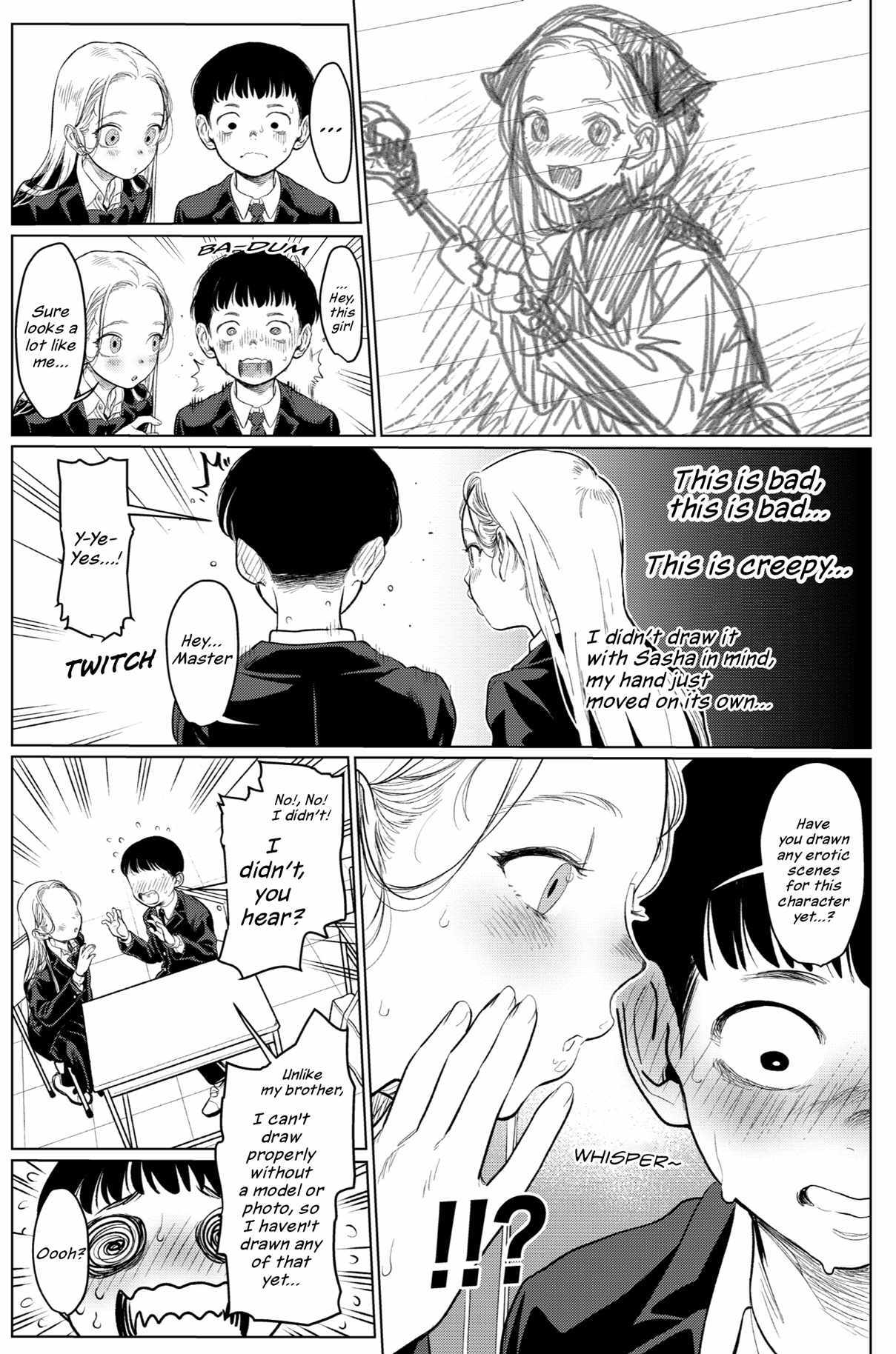Read Sasha and Her Otaku Classmate chapter 3 image 2 on Lezhin