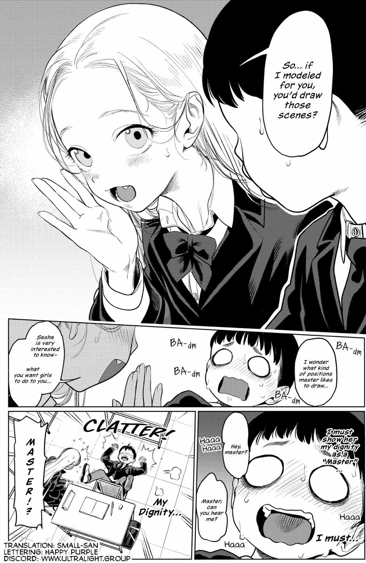 Read Sasha and Her Otaku Classmate chapter 3 image 3 on Lezhin
