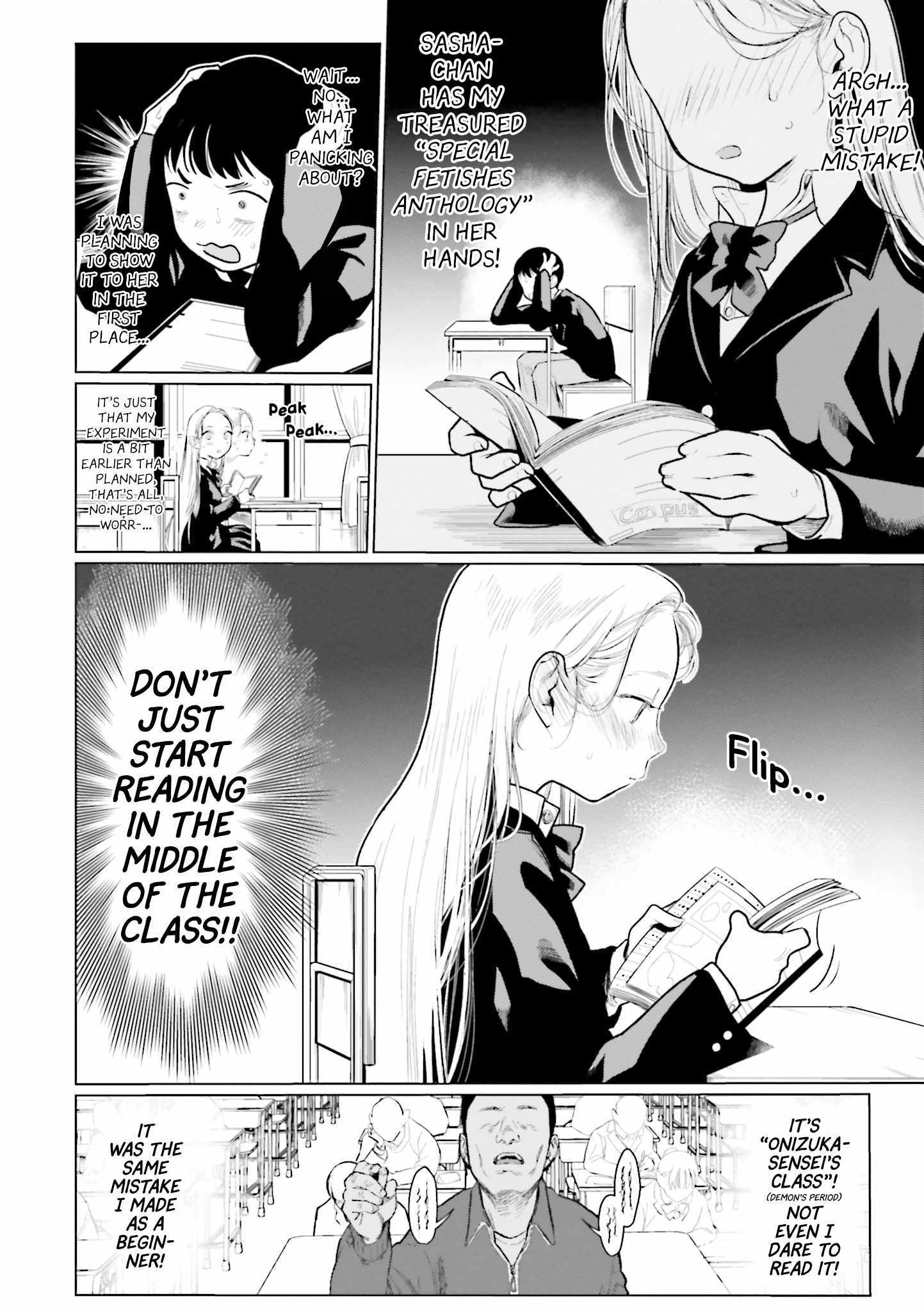 Read Sasha and Her Otaku Classmate chapter 7 image 3 on Lezhin