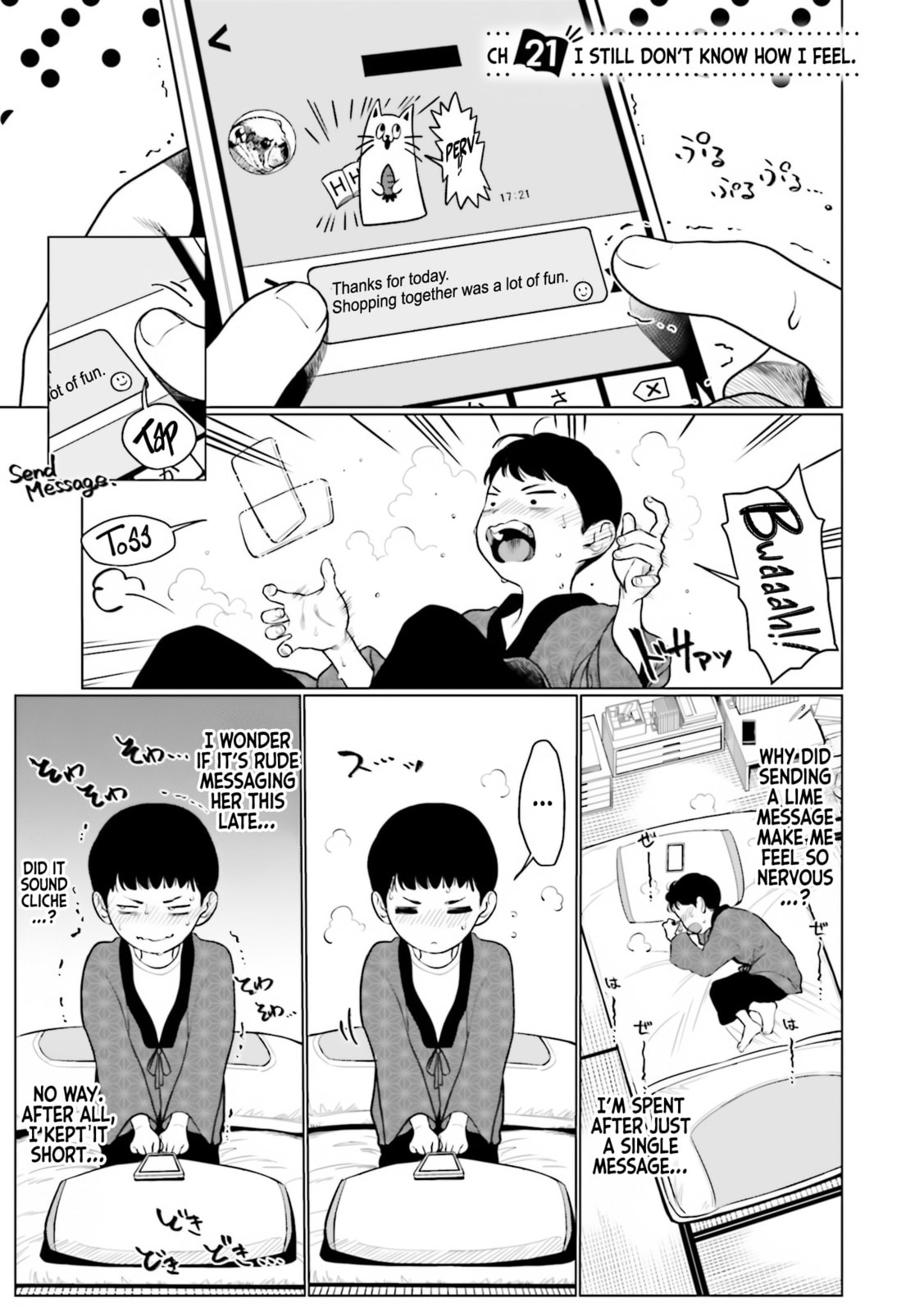 Sasha-chan and Her Classmate Otaku-kun Chapter 21 page 1 - 