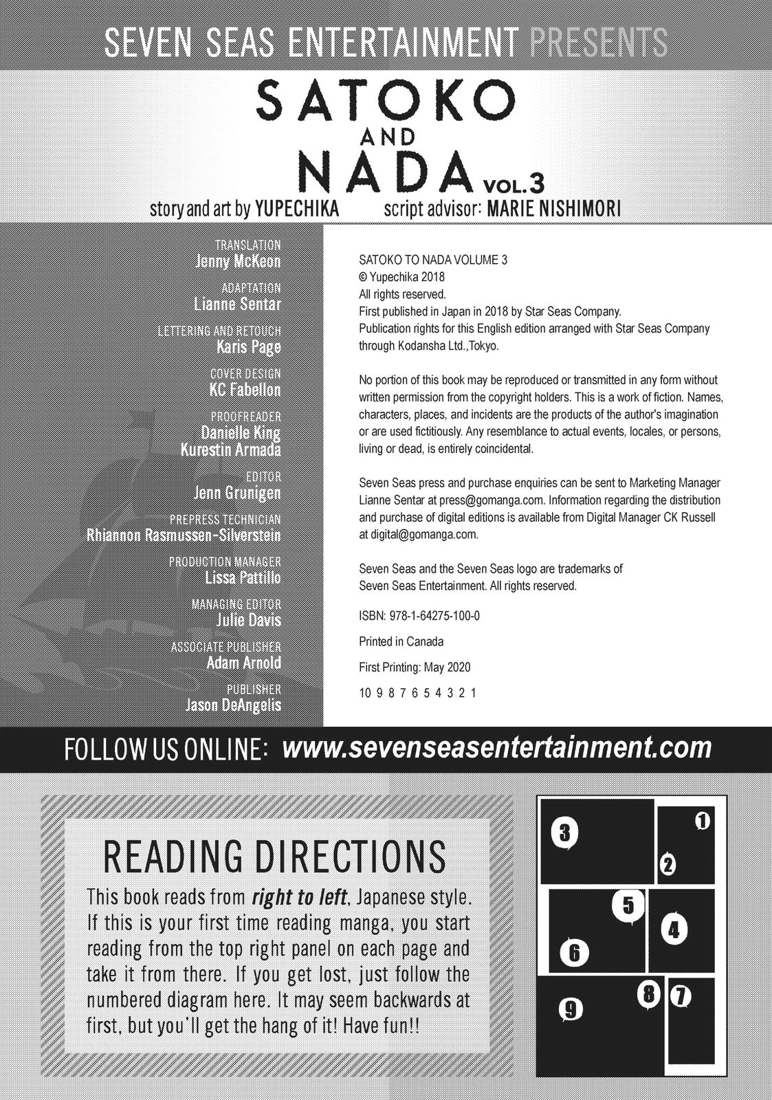 Satoko & Nada Chapter 0 page 127 - 