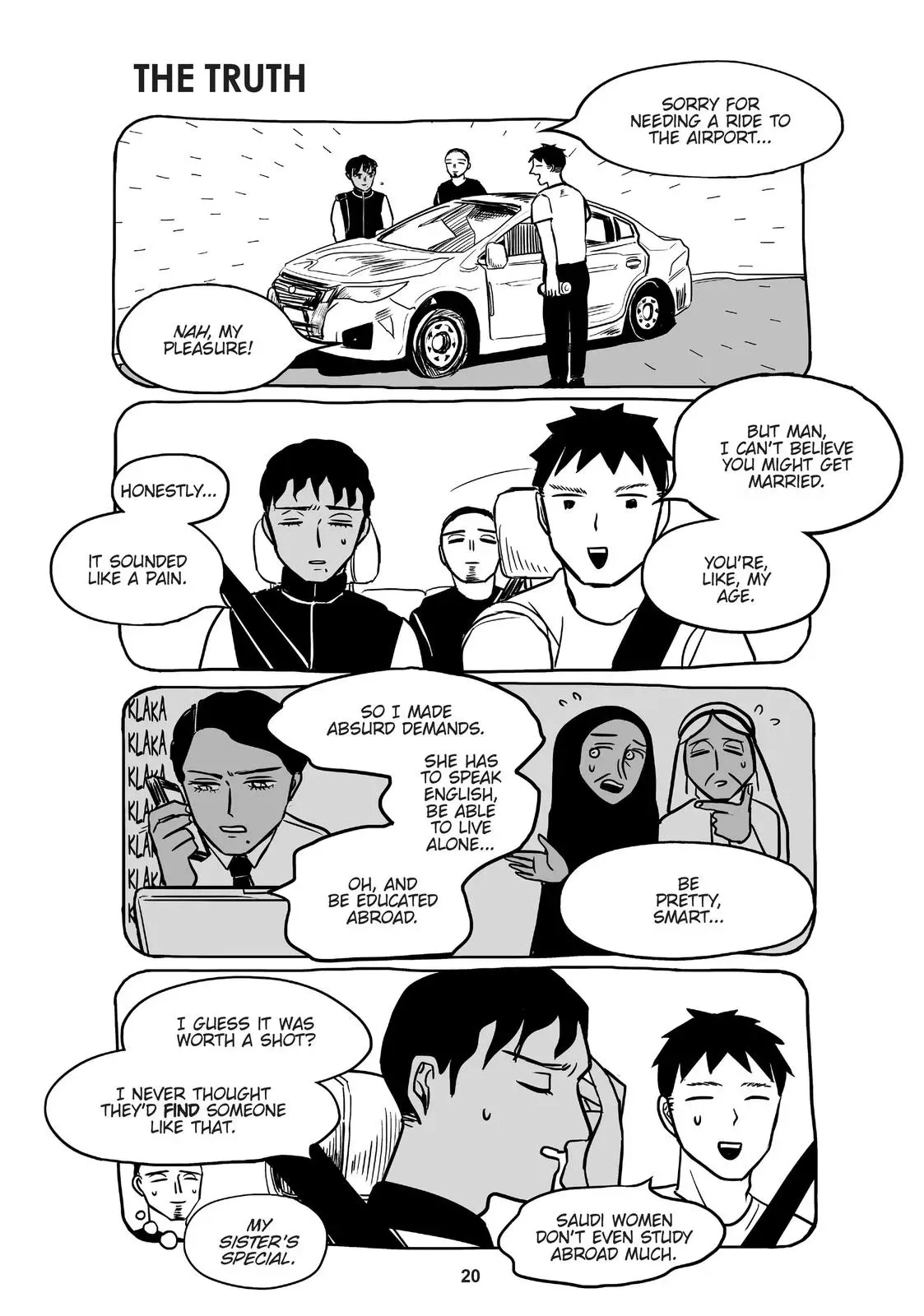 Satoko & Nada Chapter 0 page 20 - 