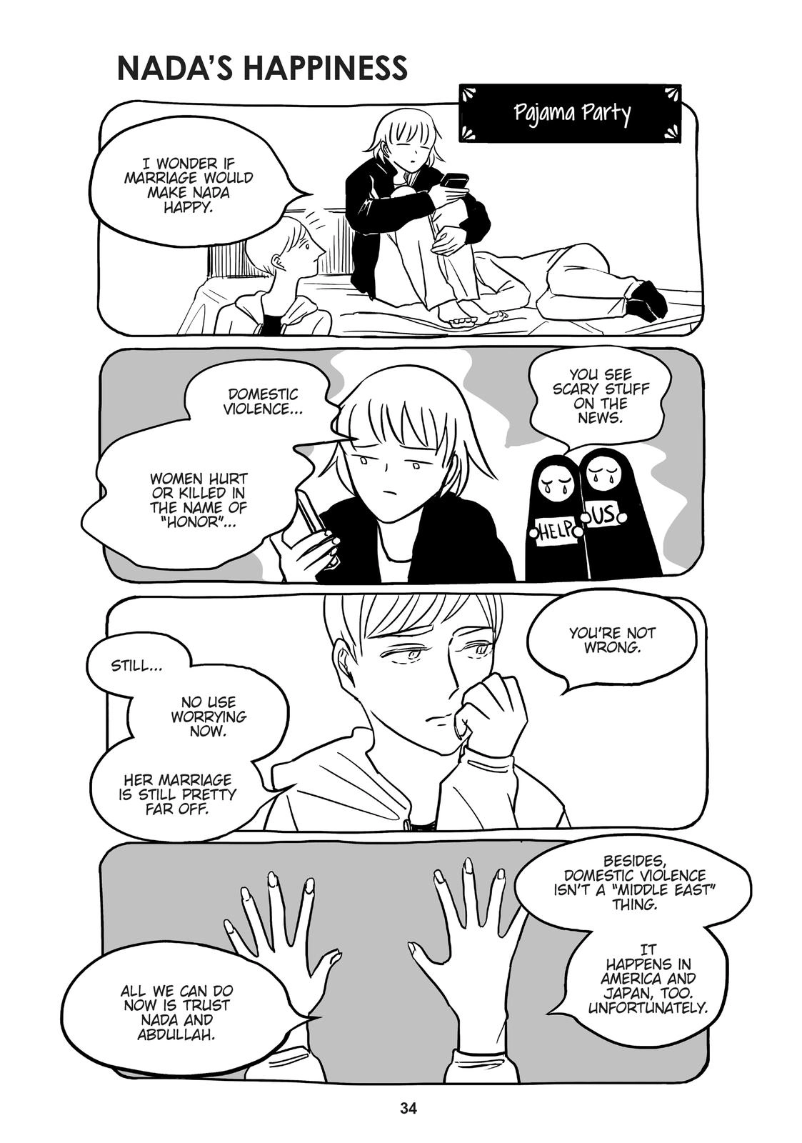Satoko & Nada Chapter 0 page 34 - 