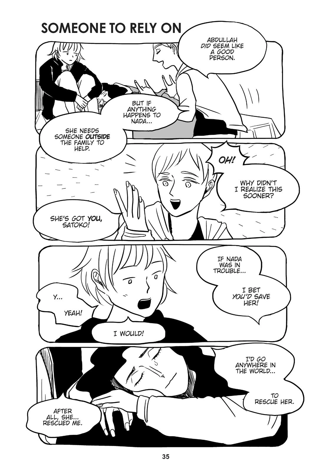 Satoko & Nada Chapter 0 page 35 - 