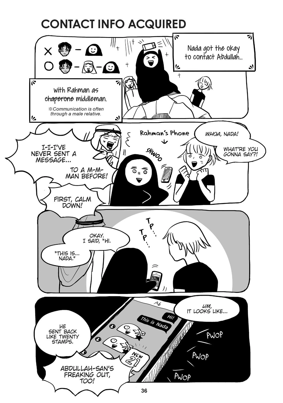 Satoko & Nada Chapter 0 page 36 - 