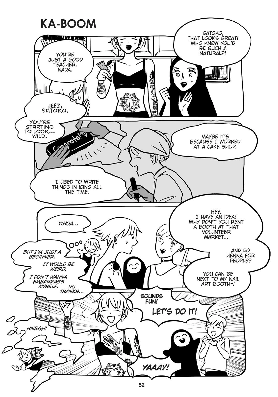 Satoko & Nada Chapter 0 page 52 - 