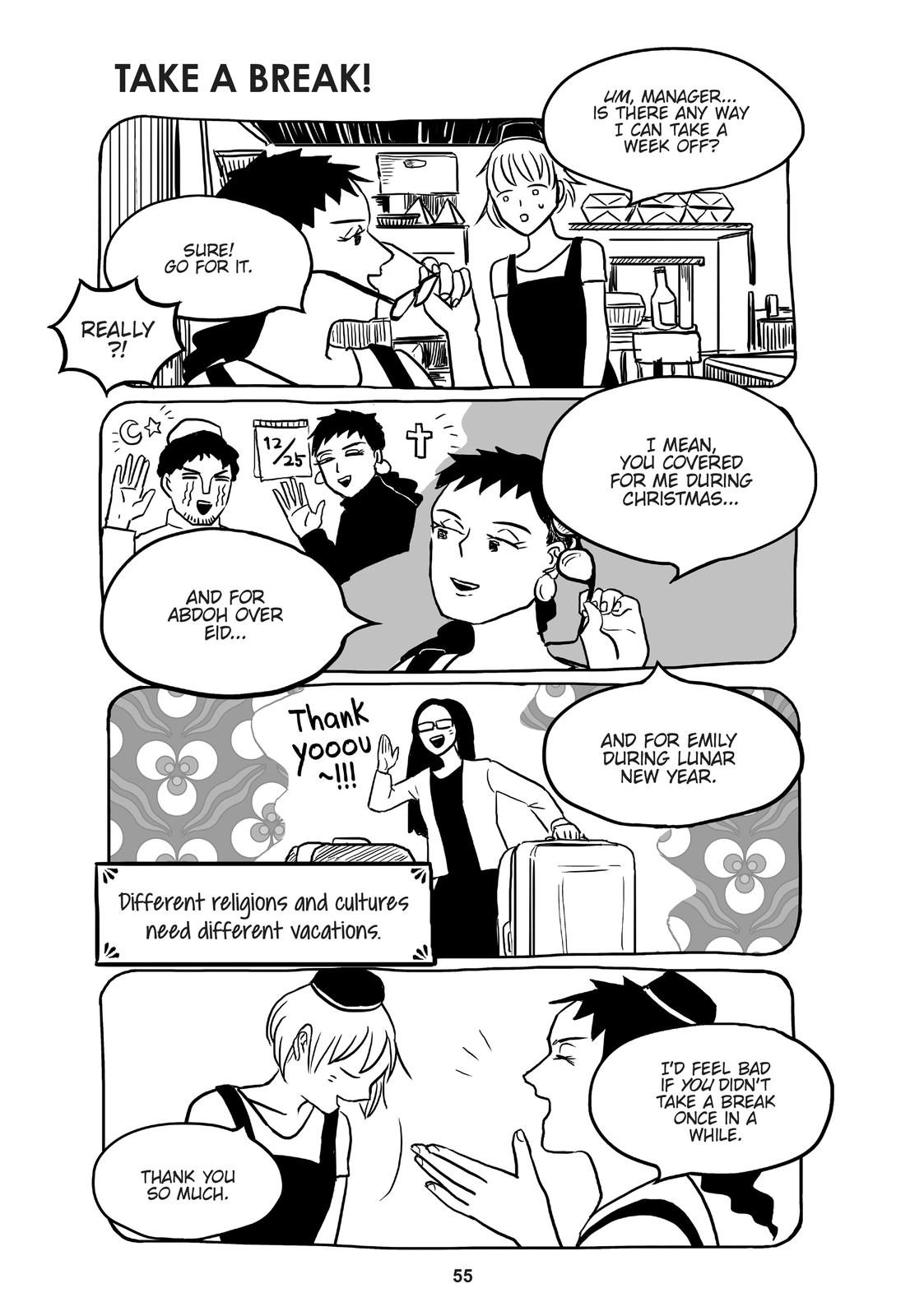 Satoko & Nada Chapter 0 page 55 - 
