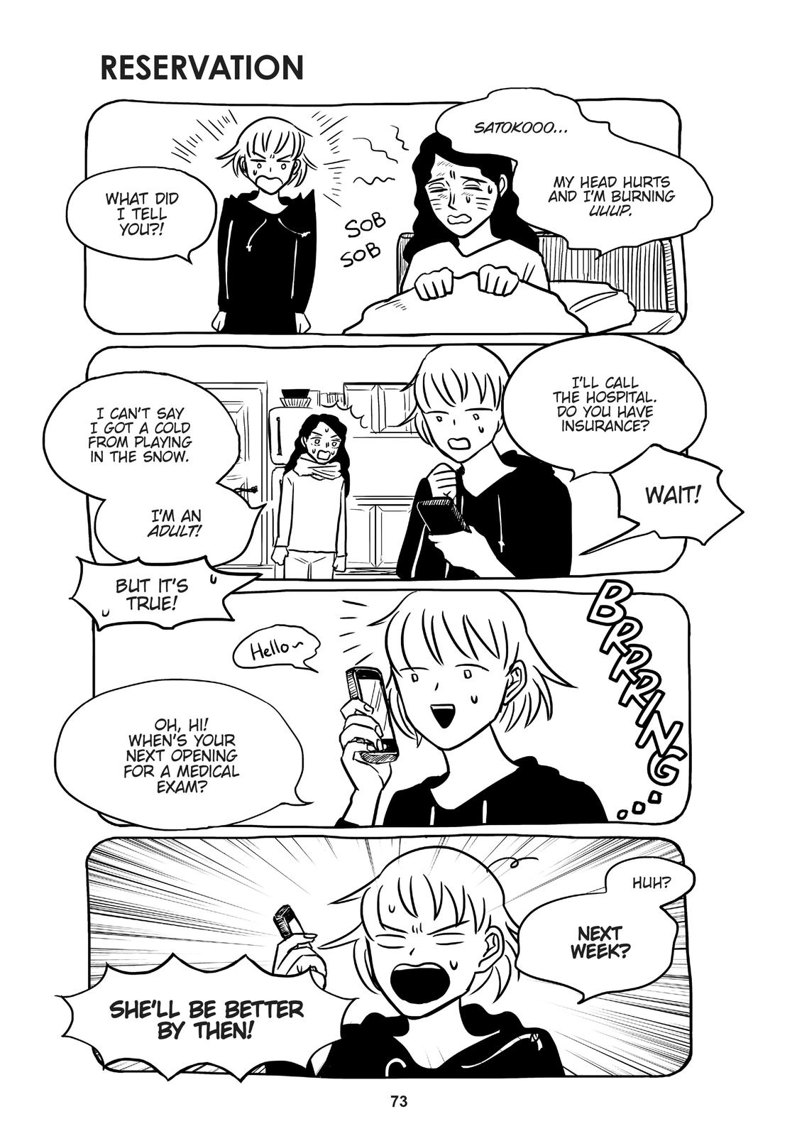 Satoko & Nada Chapter 0 page 73 - 