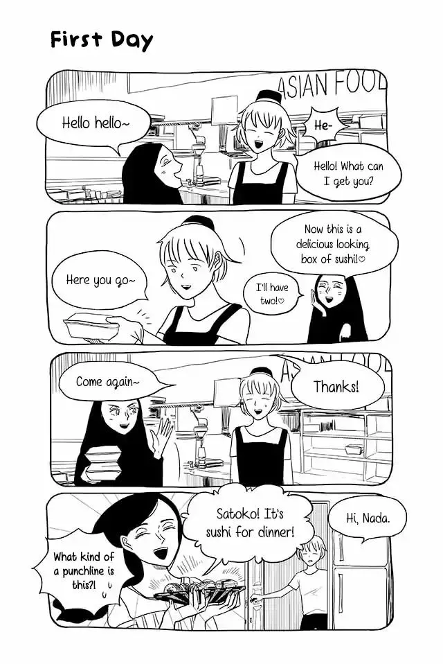 Satoko & Nada Chapter 106 page 1 - 