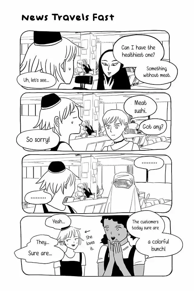 Satoko & Nada Chapter 107 page 1 - 