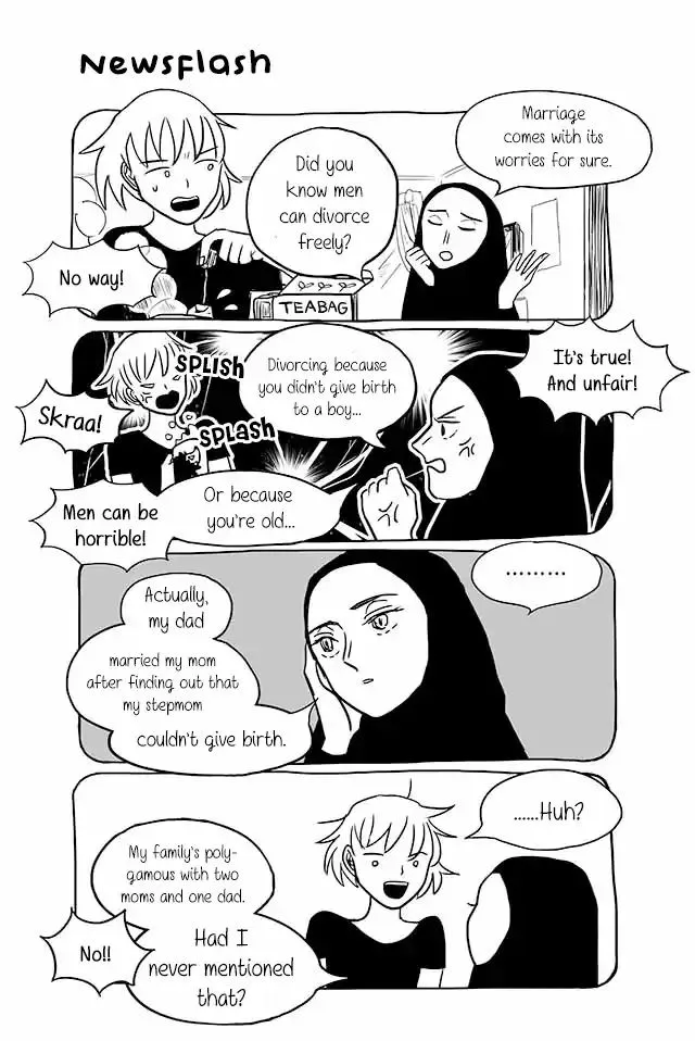 Satoko & Nada Chapter 128 page 1 - 