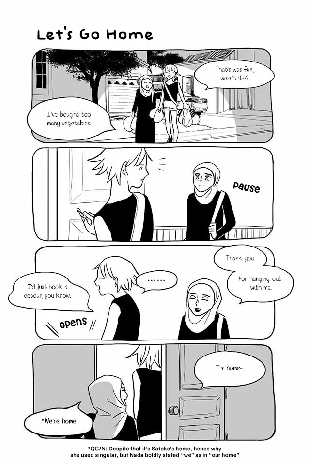 Satoko & Nada Chapter 199 page 3 - 