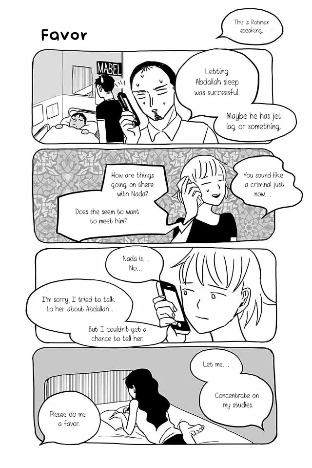 Satoko & Nada Chapter 204 page 3 - 