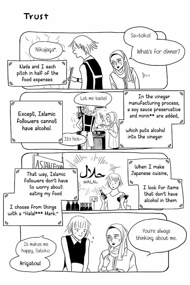 Satoko & Nada Chapter 34 page 1 - 