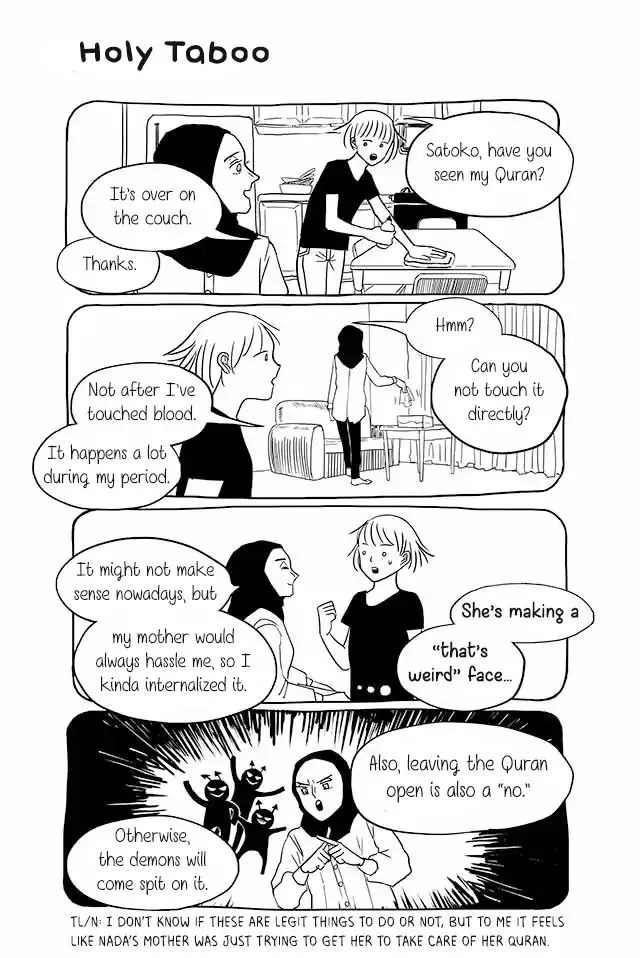 Satoko & Nada Chapter 72 page 1 - 
