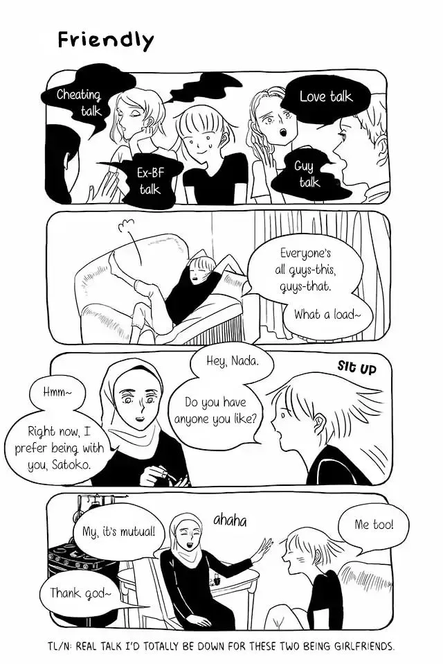 Satoko & Nada Chapter 74 page 1 - 