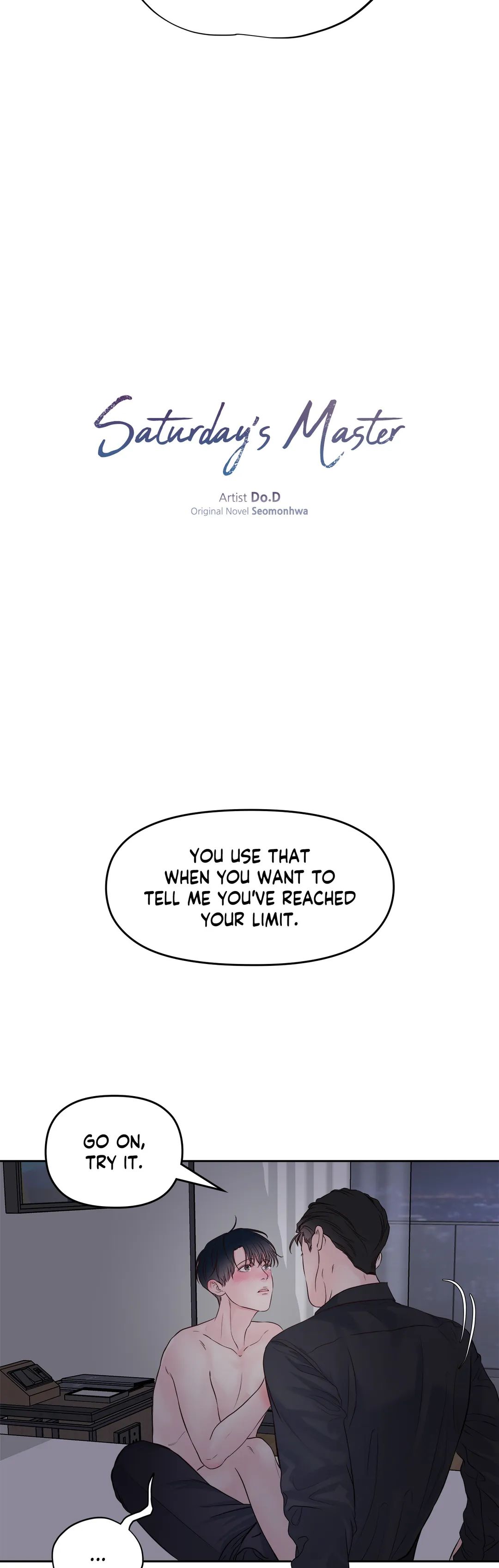 Read Saturday’s Master chapter 16 image 6 on Lezhin