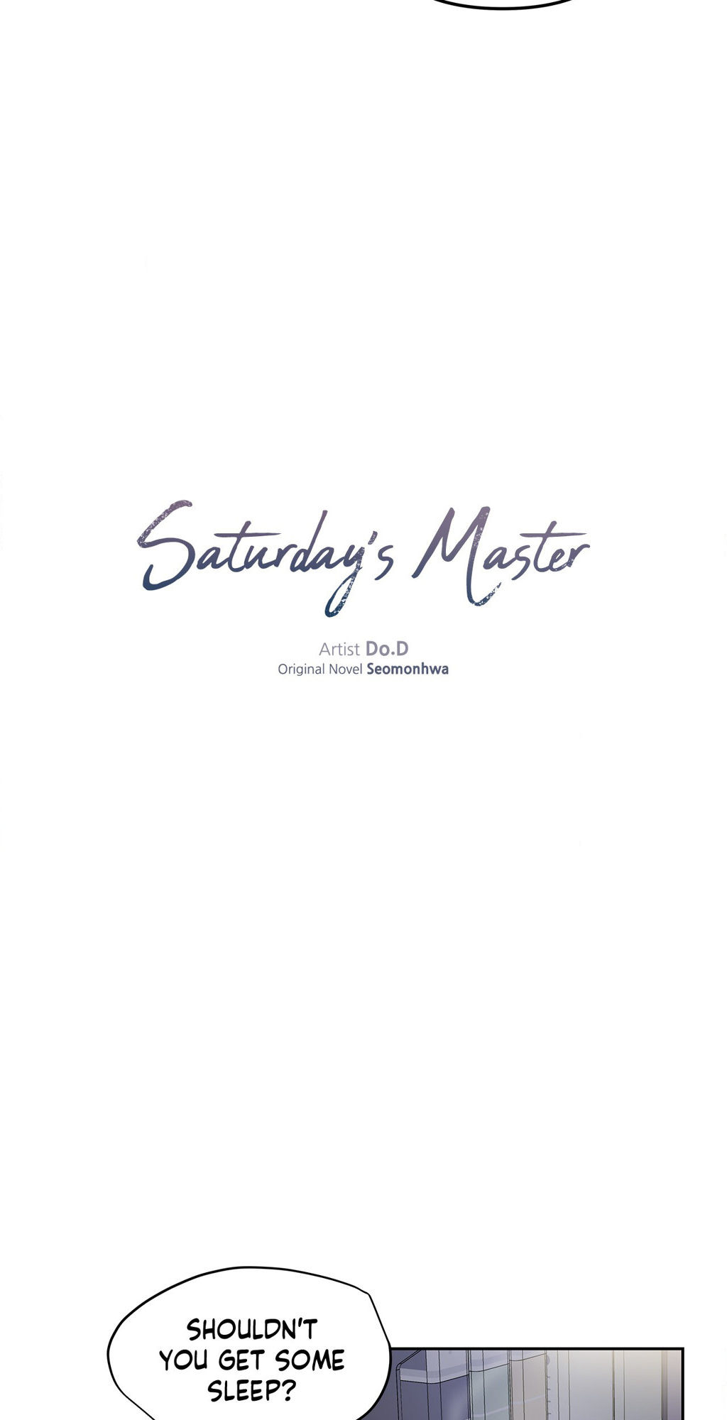 Read Saturday’s Master chapter 35 image 5 on Lezhin