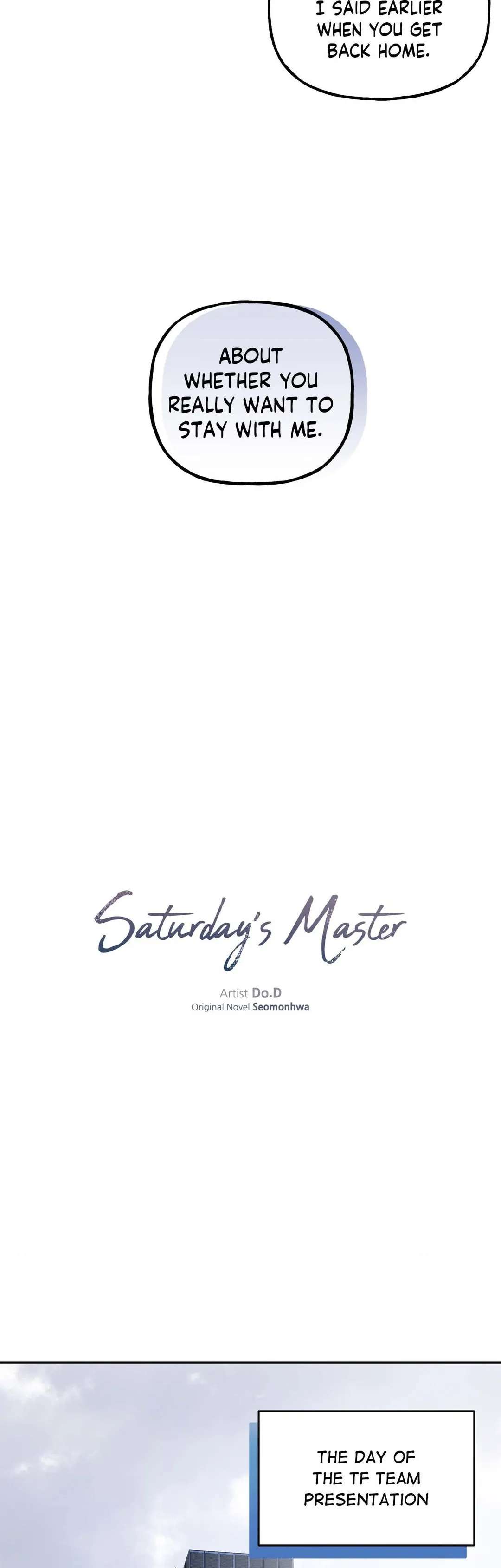 Read Saturday’s Master chapter 48 image 10 on Lezhin