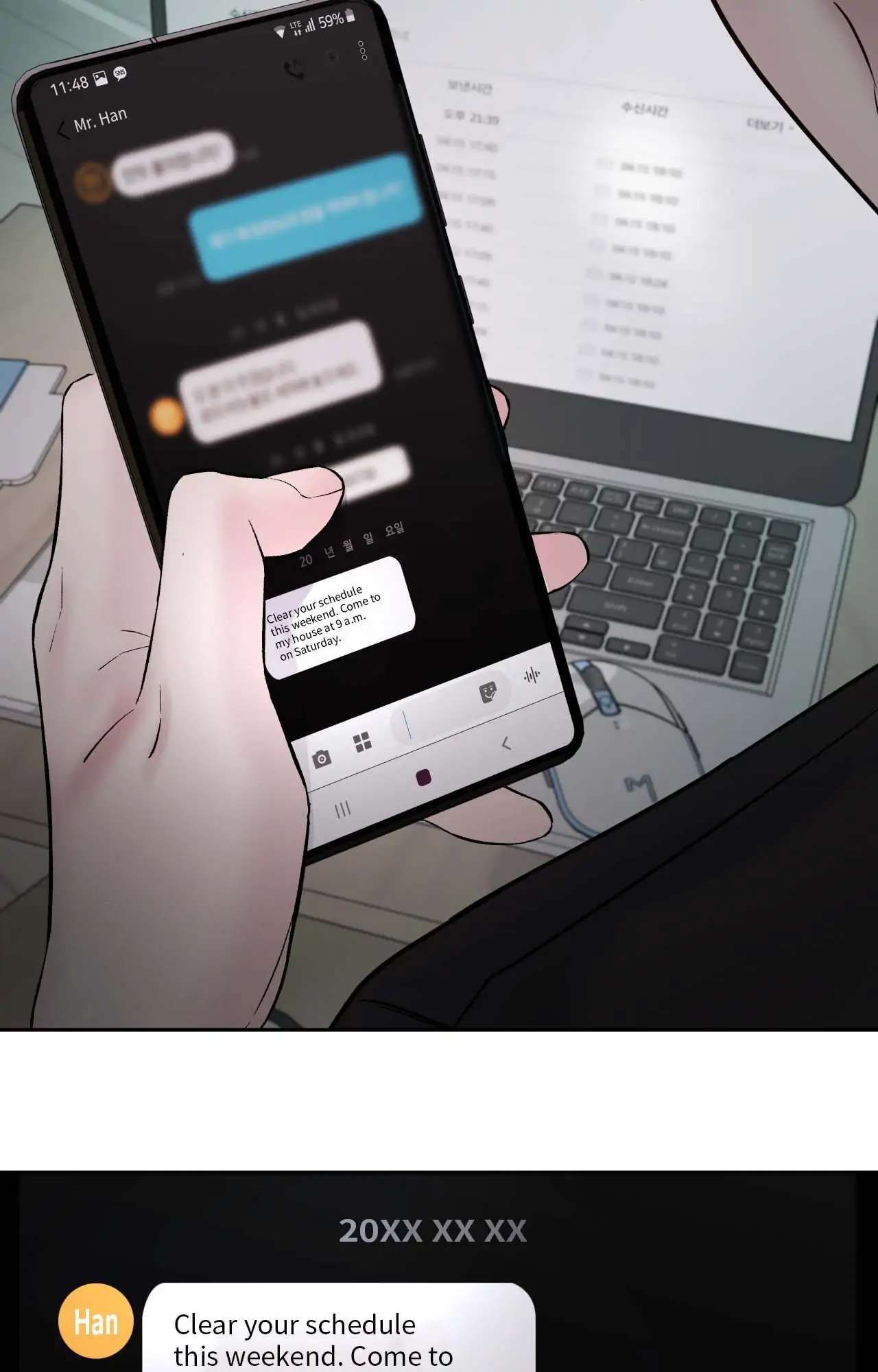 Read Saturday’s Master chapter 53 image 64 on Lezhin