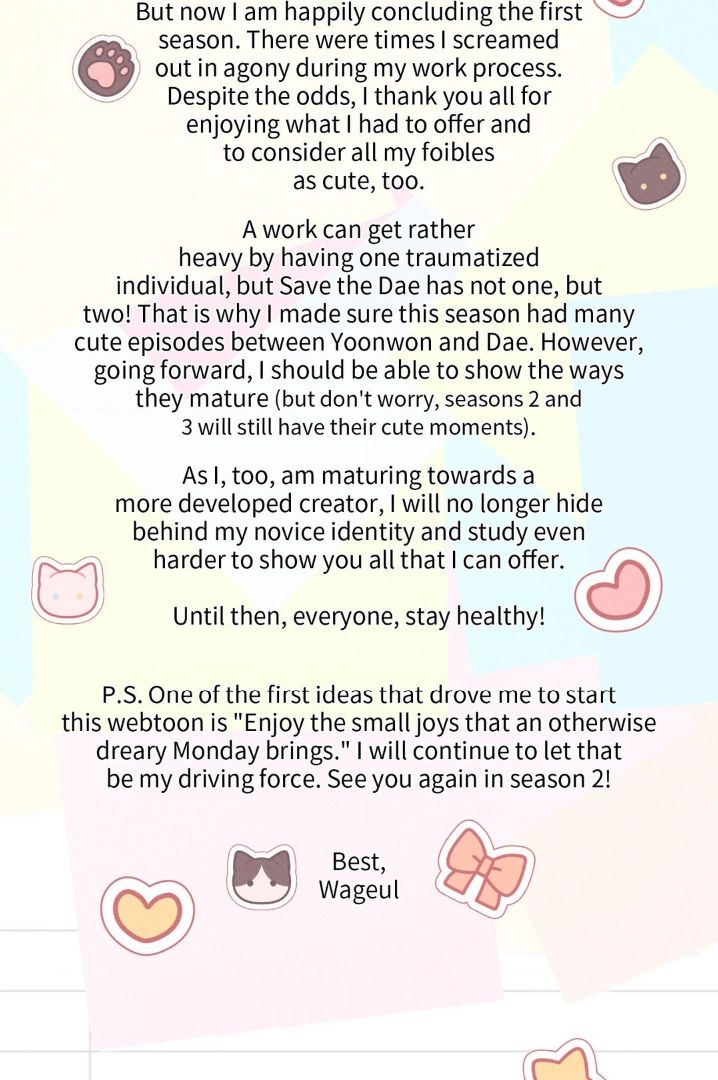 Read Save the Dae chapter 30.1 image 2 on Lezhin