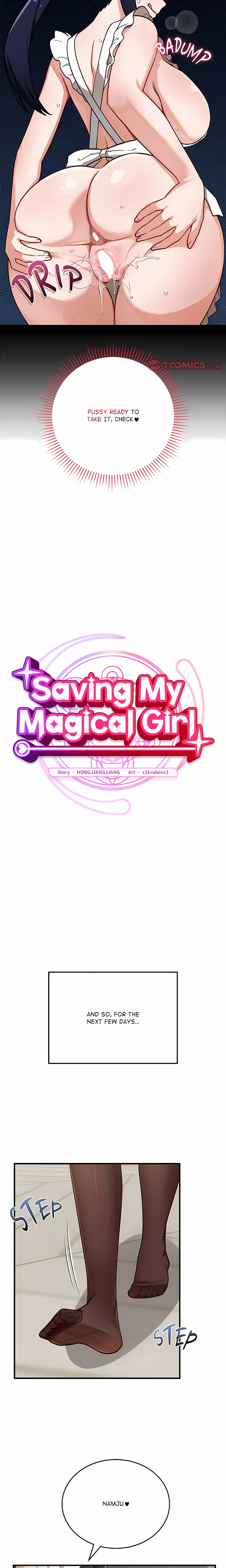 Read Saving My Magical Girl chapter 39 image 8 on Lezhin