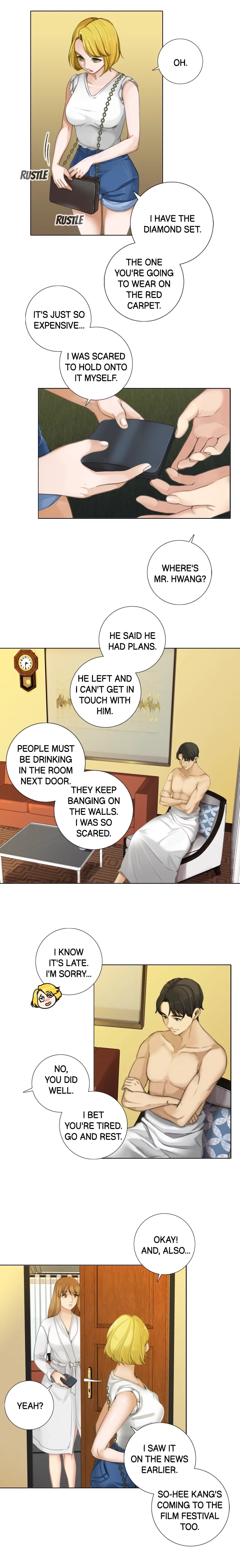 Read Sawatte chapter 13 image 1 on Lezhin