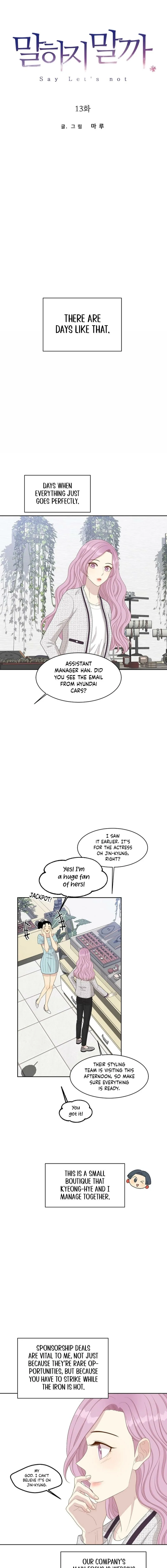 Say Let’s Not Chapter 13 page 5 - 