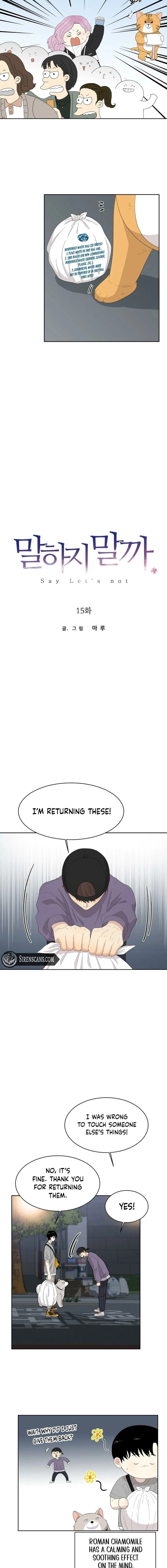 Say Let’s Not Chapter 15 page 3 - 